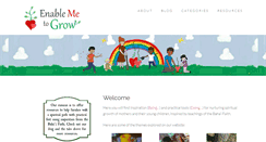 Desktop Screenshot of enablemetogrow.com