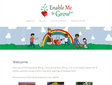 Tablet Screenshot of enablemetogrow.com